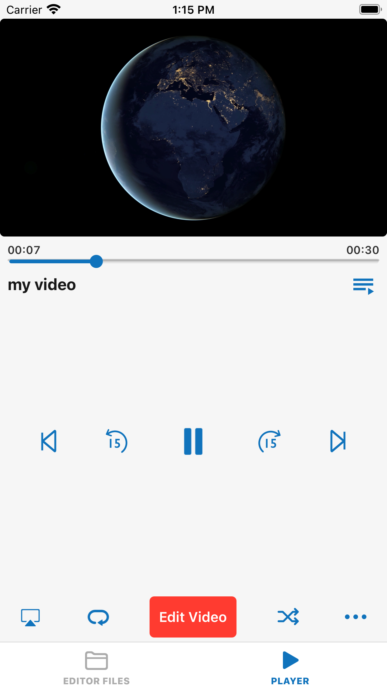 App screenshot img